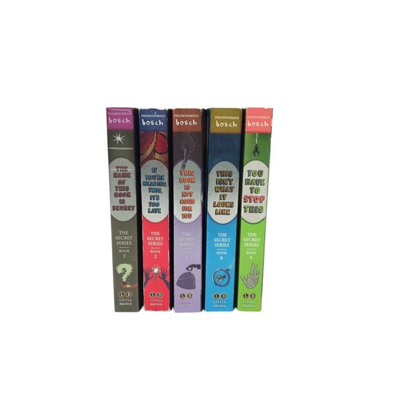 Pseudonymous Bosch The Secret Series Complete Set Volumes 1 - 5 Paperback Books - Picture 3 of 12